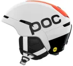 Slidinėjimo &scaron;almas su ausinėmis POC Obex Connect, baltas