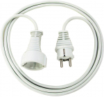 Brennenstuhl Ilgiklis, CEE 7/7, CEE 7/4 (Schuko), 2m Baltas 1168120015 / DEL-118E