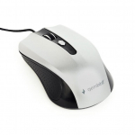 Gembird | Pelė | MUS-4B-01-BS | Standard | USB | Juodas/ sidabrinis