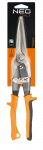 Neo Tools Lak&scaron;tinio metalo žirklės 290 mm, pailgos