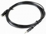 Kabelis MicroConnect Jack 3.5mm &ndash; Jack 3.5mm 10m juoda (AUDLR10)