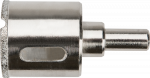 Grąžtas Graphite Grafitinis deimantinis skylių pjūklas porcelianiniams keramikos dirbiniams 18mm - 57H285