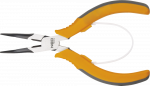 Neo Tools Neo Precision replės, pailgos i&scaron;lenktos 140 mm 01-103