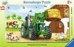 Ravensburger Dėlionė 15 vnt. - Ūkio traktorius