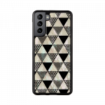 Dėklas iKins case for Samsung Galaxy S21+ pyramid juodas