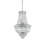 Pakabinamas &scaron;viestuvas Ideal Lux Suspended lamp with 10 lights DUBAI, E14, antracite