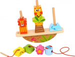 Tooky Toys Medinė balansinė dėlionė Gyvūnai TOOKY TOY