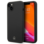 Mercedes Silicone Line - dėklas skirtas Apple iPhone 14 Juodas