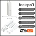 I&scaron;manusis langų roletų ir žaliuzių valdiklis Feelspot FS-BDM01W WiFi, Tuya