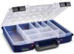 raaco CarryLite 55 4x8-10 - Mėlyna - Polycarbonate (PC) - Polypropylene (PP) - 337 mm - 278 mm - 57 mm - 924 g