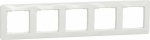 Schneider Electric Penkiavietis rėmelis SCHNEIDER Sedna Design, baltas; SDD311805