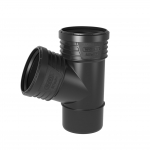 Wavin Tee 67,5 &deg; SiTech + 110 mm juoda (3067771)
