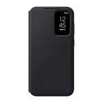 Samsung Galaxy S23 FE Smart View piniginės dėklas Juodas