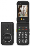 I&scaron;manusis telefonas AGM Mobile M8 Klapper 4G Rugged Juodas