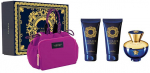 Kvepalų rinkinys moterims Versace Dylan Blue Pour Femme (EDP, 100 ml + kūno losjonas, 100 ml + du&scaron;o želė, 100 ml + kosmetinė)