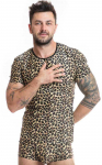 Anais Men Accesories ANAIS MEN Mercury T-shirt L - Microfiber Animal Print, Comfort Fit