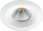 Sg Armaturen UniLED IsoSafe Baltas 630lm 3000K Ra>98 fazinė sekcija