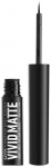 Nyx Vivid Matte Liquid Liner Juodas, 2 ml