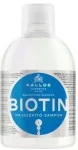 Skatinantis plaukų augimą &scaron;ampūnas Kallos Biotin 1000ml ploniems silpniems ir blizgesį praradusiems plaukams