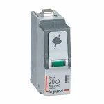 Legrand Vir&scaron;įtampų ribotuvų įdėklas C 20kA 320V AC 1.2kV (412297)