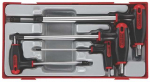 TengTools &Scaron;e&scaron;iakampių raktų rinkinys Teng Tools TTHEX7; 7 vnt.