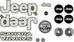 Berg Buzzy - Sticker set Sahara