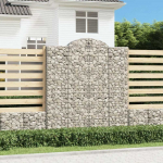 I&scaron;lenkti gabiono krep&scaron;iai, 11vnt., 200x50x220/240cm, geležis