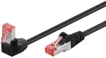 Goobay 51545, 3 m, Cat6, S/FTP (S-STP), RJ-45, RJ-45, Juodas