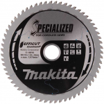 Makita T.C.T. pjovimo diskai aliuminiui, 216 x 30 mm, 63T, EFFICUT E-16916