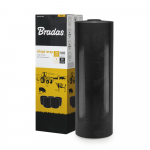 Siloso įvyniojimo folija Bradas SILAGE WRAP FOIL, 0,75x1500m, juoda