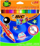 Spalvotieji pie&scaron;tukai Bic Evolution, 24 vnt.