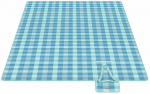 Songmics Pikniko antklodė 300 x 200 cm vandeniui atspari žalia-mėlyna