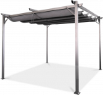 Pavėsinė Pergola SPRINT 3x3, Anthracite/Pilkas