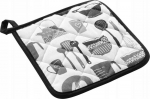 Douceur d`Interieur Cotton virtuvės rankena, silikoniniai sutvirtinimai, 19 x 19 cm