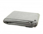 Lauko tentas, 120 g/m2, 3x4 m, sidabrinis