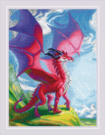 Uab Riolis Siuvinėjimo rinkinys Jūsų galingas drakonas 30x40 SR2127