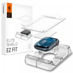 Spigen ELITE SHIELD HYBRID GLASS &rdquo;EZ FIT&rdquo; 2-PACK Apple Watch 10 (46 mm) CLEAR