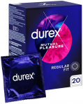 Durex Mutual Pleasure prezervatyvai su ejakuliaciją atidinančiais smeigėmis 20 vnt