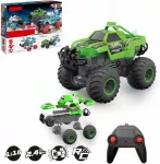RC didelių ratų visureigis konstruojamas automobilis