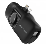 I&scaron;orinė baterija POWER BANK Wozinsky (WF16-YLS) lightning + Apple Watch Charger 5000mAh (20W) juoda