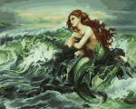 TPS Tapybos rinkinys "The mermaid on the waves"