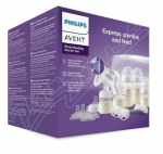 Philips Avent Natural Response žindymo rinkinys su rankiniu pientraukiu ir sterilizatoriumi