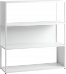 Customform Knygų stovas, HYLLER, 100x75 cm, Baltas
