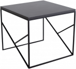 Customform Kavos staliukas, Fancy Basic, 50x50 cm, juodas