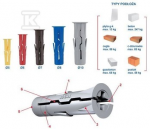 Rawlplug UNO FI6 4X35 SU VARŽTU (1 pakuotė = 100 vnt.)