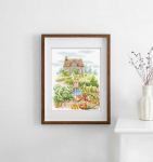 LetiStitch luca S Kryželiu siuvinėjimo rinkinys "Vasaros derlius" 22x27cm SLETIL8088