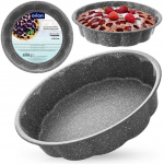 Orion kepimo forma granitinė 28,5 cm - Apvalaus kra&scaron;to, nelipni