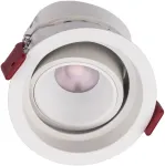 12W LED įleidžiamas pakreipiamas &scaron;viestuvas MT 147 LED, baltas, 4000K