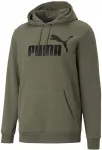 Puma Džemperis Vyrams Ess Big Logo Hoodie Khaki 586687 36