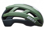 BELL FALCON XR INTEGRATED MIPS plento žvyro &scaron;almas, matinės žalios spalvos. L (58&ndash;62 cm) (NAUJA 2025 m.)